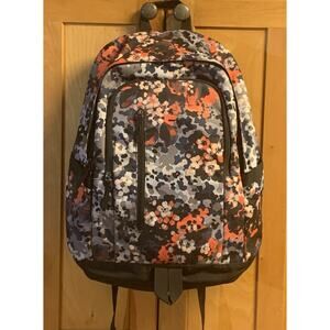 NIke 72 Floral Backback All Access Laptop Sleeve and Multi Storage Compartments
